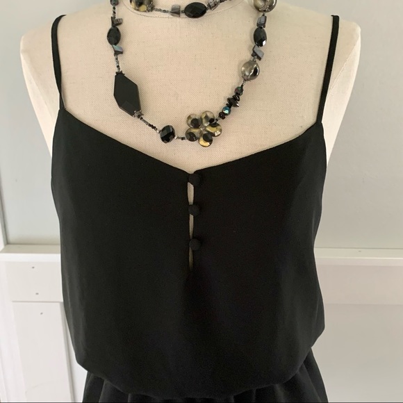 BLACK SLEEVELESS JUMPER. JUSTFAB. SIZE SMALL. LIKE BRAND NEW. WORN ONCE. EUC. - Picture 8 of 14